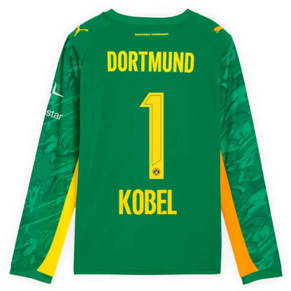 Borussia Dortmund Kobel 1 Doelman Shirt 25/26 Lange Mouwen Groente Borussia Dortmund Kobel 1 Doelman Shirt 25/26 Lange Mouwen Groente