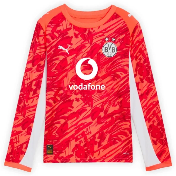 Borussia Dortmund Kobel 1 Doelman Shirt 25/26 Lange Mouwen Rood