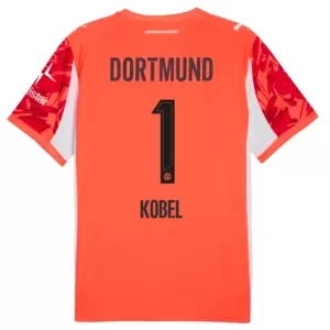 Borussia Dortmund Kobel 1 Doelman Shirt 25/26 Rood