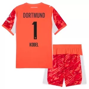 Borussia Dortmund Kobel 1 Doelman Tenue Kinderen 25/26 Rood