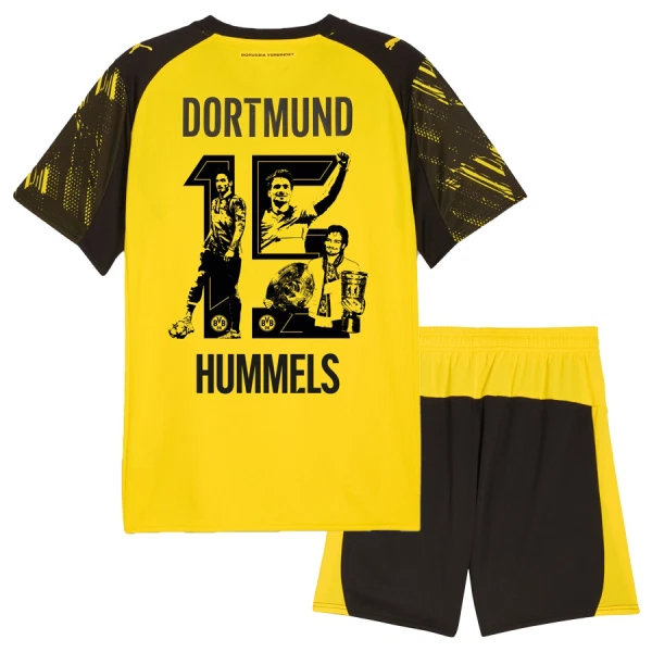 Borussia Dortmund Mats Hummels 15 Thuistenue Kinderen 25/26 Speciaal Borussia Dortmund Mats Hummels 15 Thuistenue Kinderen 25/26 Speciaal