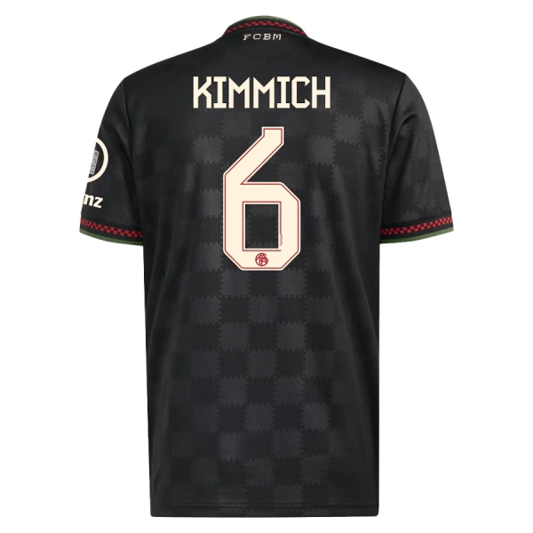 FC Bayern München Joshua Kimmich 6 Derde Shirt 25/26 FC Bayern München Joshua Kimmich 6 Derde Shirt 25/26