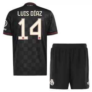 FC Bayern München Luis Díaz 14 Derde Tenue Kinderen 25/26