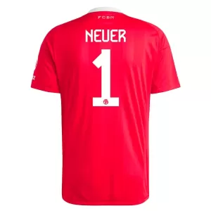 FC Bayern München Manuel Neuer 1 Doelman Shirt 25/26 Rood