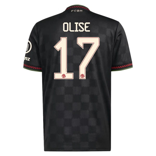 FC Bayern München Olise 17 Derde Shirt 25/26 FC Bayern München Olise 17 Derde Shirt 25/26