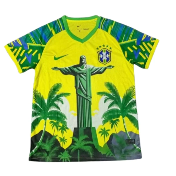 Brazilië Shirt 2025 Groente Speciaal Brazilië Shirt 2025 Groente Speciaal