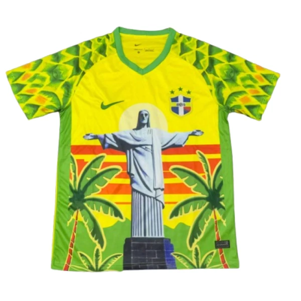 Brazilië Shirt 2025 Wit Speciaal Brazilië Shirt 2025 Wit Speciaal