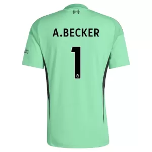 Liverpool Alisson Becker 1 Doelman Shirt 25/26 Groente Liverpool Alisson Becker 1 Doelman Shirt 25/26 Groente