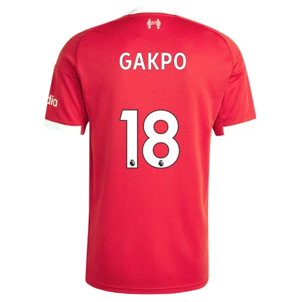 Liverpool Cody Gakpo 18 Thuisshirt 25/26 Liverpool Cody Gakpo 18 Thuisshirt 25/26