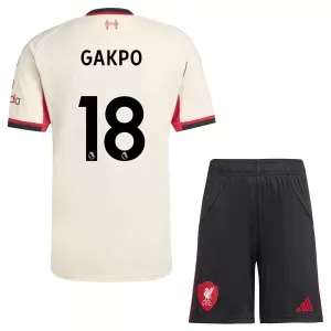 Liverpool Cody Gakpo 18 Uittenue Kinderen 25/26 Liverpool Cody Gakpo 18 Uittenue Kinderen 25/26