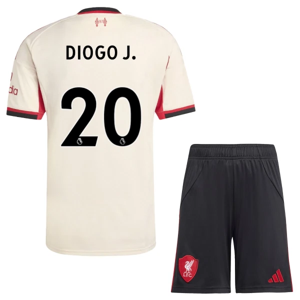 Liverpool Diogo Jota 20 Uittenue Kinderen 25/26 Liverpool Diogo Jota 20 Uittenue Kinderen 25/26