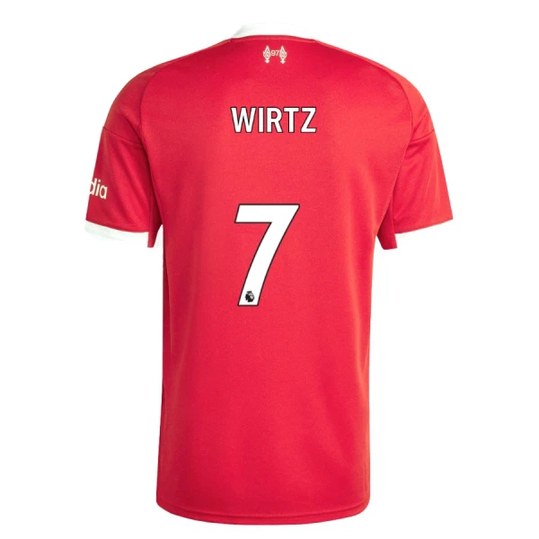 Liverpool Florian Wirtz 7 Thuisshirt 25/26 Liverpool Florian Wirtz 7 Thuisshirt 25/26