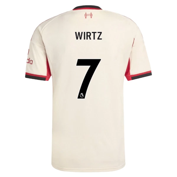 Liverpool Florian Wirtz 7 Uitshirt 25/26 Liverpool Florian Wirtz 7 Uitshirt 25/26