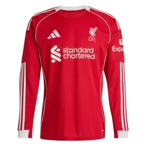 Liverpool Thuisshirt 25/26 Lange Mouwen Liverpool Thuisshirt 25/26 Lange Mouwen