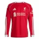 Liverpool Thuisshirt 25/26 Lange Mouwen Liverpool Thuisshirt 25/26 Lange Mouwen