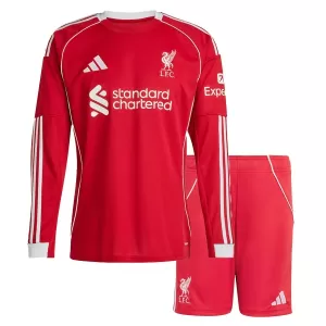 Liverpool Thuistenue Kinderen 25/26 Lange Mouwen Liverpool Thuistenue Kinderen 25/26 Lange Mouwen