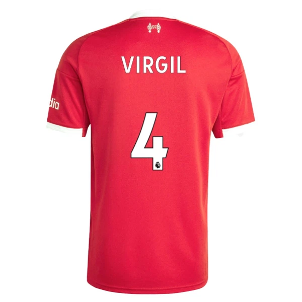 Liverpool Virgil van Dijk 4 Thuisshirt 25/26 Liverpool Virgil van Dijk 4 Thuisshirt 25/26