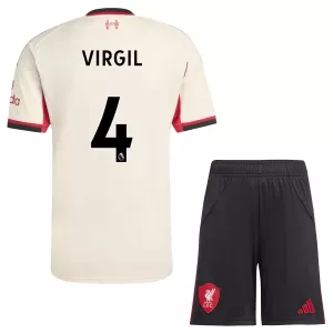 Liverpool Virgil van Dijk 4 Uittenue Kinderen 25/26 Liverpool Virgil van Dijk 4 Uittenue Kinderen 25/26