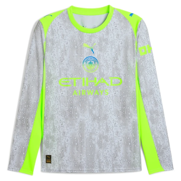 Manchester City Derde Shirt 25/26 Lange Mouwen Manchester City Derde Shirt 25/26 Lange Mouwen