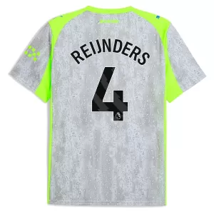 Manchester City Reijnders 4 Derde Shirt 25/26 Manchester City Reijnders 4 Derde Shirt 25/26