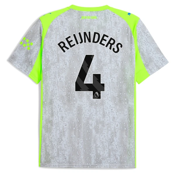 Manchester City Reijnders 4 Derde Shirt 25/26 Manchester City Reijnders 4 Derde Shirt 25/26