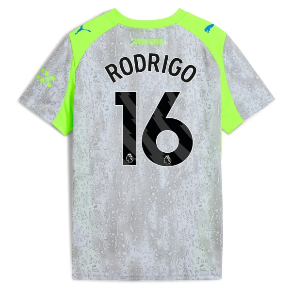 Manchester City Rodrigo Hernández 16 Derde Shirt 25/26 Manchester City Rodrigo Hernández 16 Derde Shirt 25/26