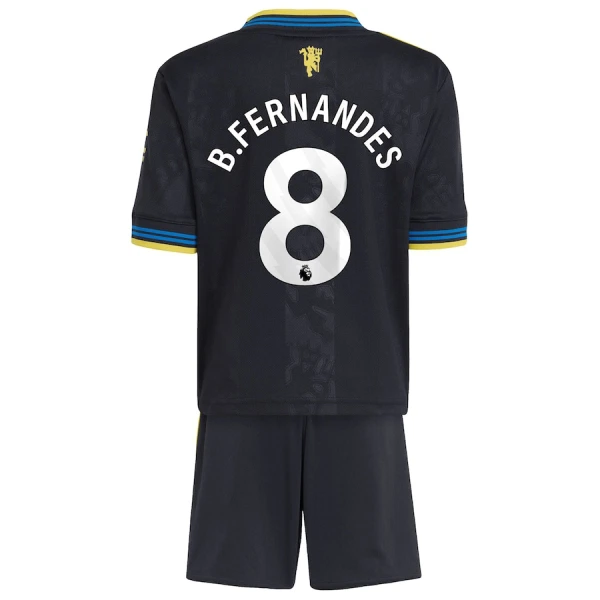 Manchester United Bruno Fernandes 8 Derde Tenue Kinderen 25/26 Manchester United Bruno Fernandes 8 Derde Tenue Kinderen 25/26