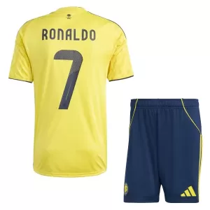 Al-Nassr FC Cristiano Ronaldo 7 Thuistenue Kinderen 25/26 Al-Nassr FC Cristiano Ronaldo 7 Thuistenue Kinderen 25/26