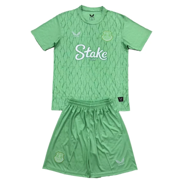 Everton Doelman Tenue Kinderen 25/26 Groente Everton Doelman Tenue Kinderen 25/26 Groente