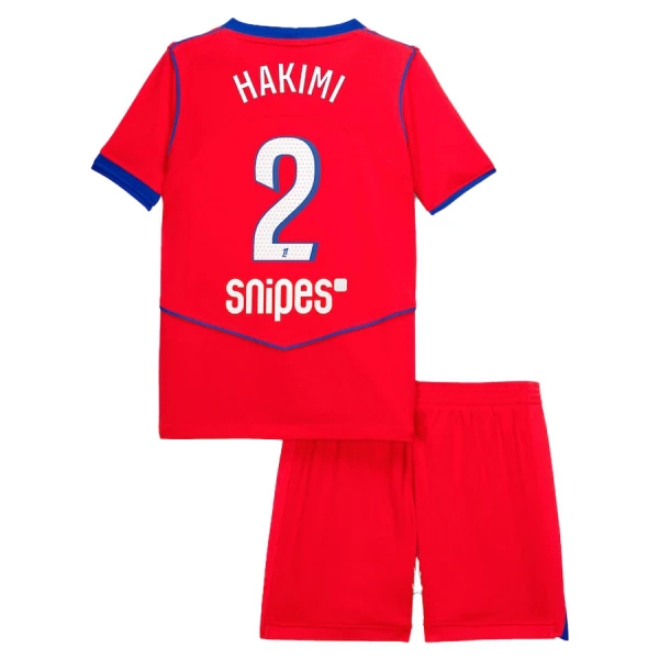 Paris Saint-Germain Achraf Hakimi 2 Derde Tenue Kinderen 25/26 Paris Saint-Germain Achraf Hakimi 2 Derde Tenue Kinderen 25/26