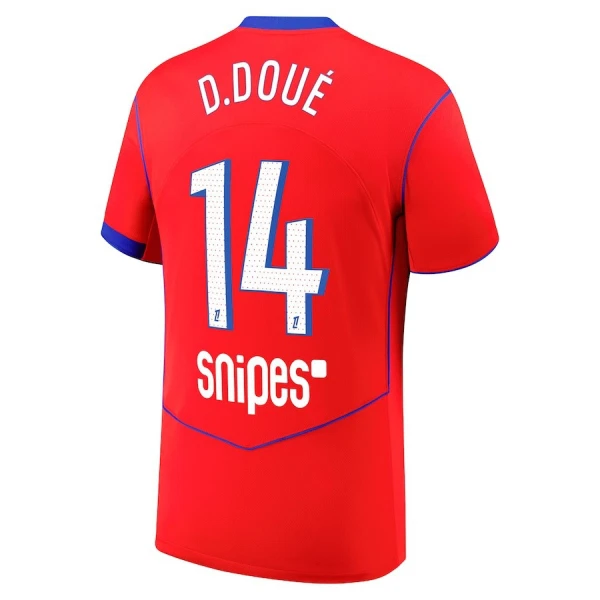 Paris Saint-Germain Desire Doue 14 Derde Shirt 25/26 Paris Saint-Germain Desire Doue 14 Derde Shirt 25/26