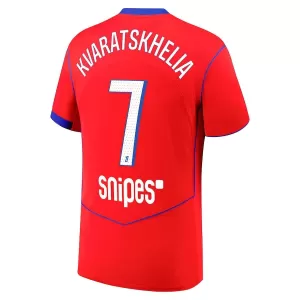 Paris Saint-Germain Kvaratskhelia 7 Derde Shirt 25/26