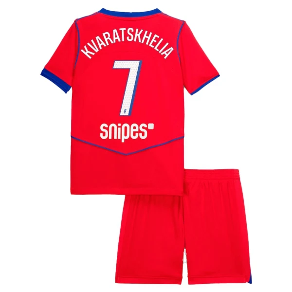 Paris Saint-Germain Kvaratskhelia 7 Derde Tenue Kinderen 25/26 Paris Saint-Germain Kvaratskhelia 7 Derde Tenue Kinderen 25/26