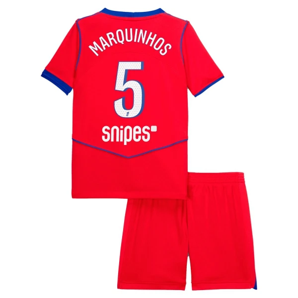 Paris Saint-Germain Marquinhos 5 Derde Tenue Kinderen 25/26 Paris Saint-Germain Marquinhos 5 Derde Tenue Kinderen 25/26