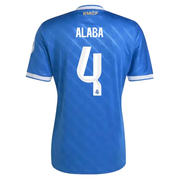 Real Madrid David Alaba 4 Derde Shirt 25/26 Real Madrid David Alaba 4 Derde Shirt 25/26