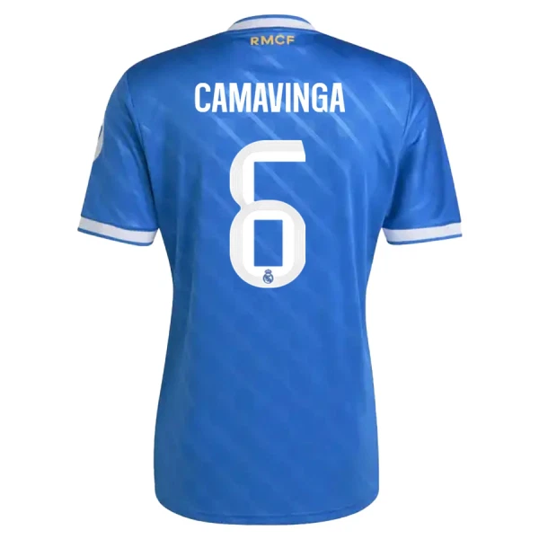 Real Madrid Eduardo Camavinga 6 Derde Shirt 25/26 Real Madrid Eduardo Camavinga 6 Derde Shirt 25/26