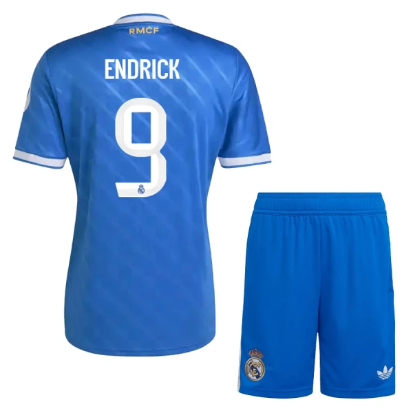 Real Madrid Endrick 9 Derde Tenue Kinderen 25/26 Real Madrid Endrick 9 Derde Tenue Kinderen 25/26
