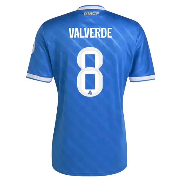 Real Madrid Federico Valverde 8 Derde Shirt 25/26 Real Madrid Federico Valverde 8 Derde Shirt 25/26