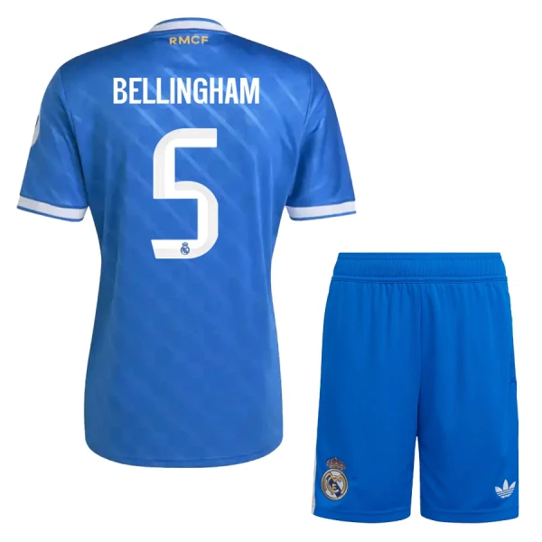 Real Madrid Jude Bellingham 5 Derde Tenue Kinderen 25/26 Real Madrid Jude Bellingham 5 Derde Tenue Kinderen 25/26