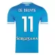SSC Napoli Kevin De Bruyne 11 Thuisshirt 25/26 SSC Napoli Kevin De Bruyne 11 Thuisshirt 25/26