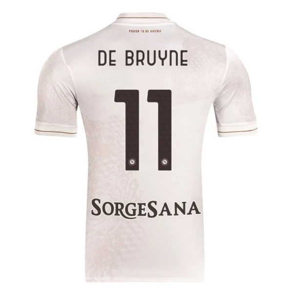 SSC Napoli Kevin De Bruyne 11 Uitshirt 25/26 SSC Napoli Kevin De Bruyne 11 Uitshirt 25/26