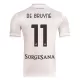 SSC Napoli Kevin De Bruyne 11 Uitshirt 25/26 SSC Napoli Kevin De Bruyne 11 Uitshirt 25/26