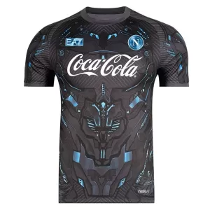 SSC Napoli Pre-Match Shirt 25/26 Zwart SSC Napoli Pre-Match Shirt 25/26 Zwart