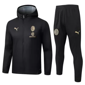 AC Milan Trainingsjacks met Capuchon 25/26 Zwart AC Milan Trainingsjacks met Capuchon 25/26 Zwart