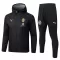 AC Milan Trainingsjacks met Capuchon 25/26 Zwart