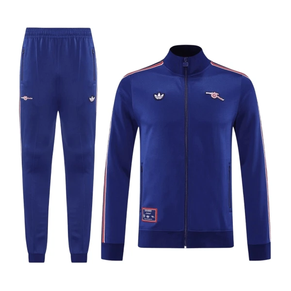 Arsenal Trainingsjack Pak 25/26 Blauw Arsenal Trainingsjack Pak 25/26 Blauw