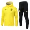 Borussia Dortmund Trainingsjacks met Capuchon 25/26 Geel