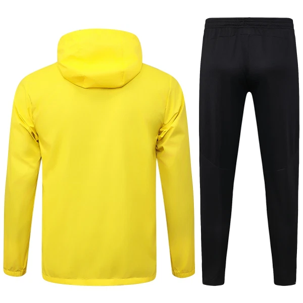 Borussia Dortmund Trainingsjacks met Capuchon 25/26 Geel