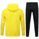 Borussia Dortmund Trainingsjacks met Capuchon 25/26 Geel