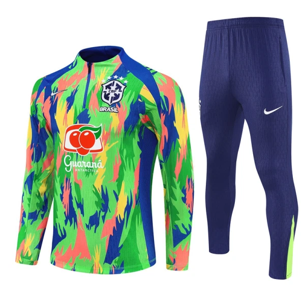 Brazilië Trainingssweaterset 25/26 Groente